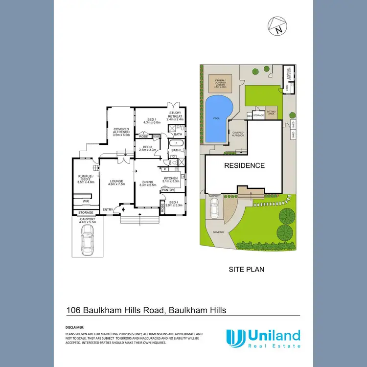 Floorplan of Homely house listing, 106 Baulkham Hills Road, Baulkham Hills NSW 2153
