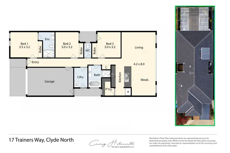 Floorplan of Homely house listing, 17 Trainers Way, Clyde North VIC 3978