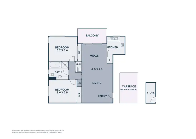 Floorplan of Homely apartment listing, 15/2 Arthur Street, Preston VIC 3072