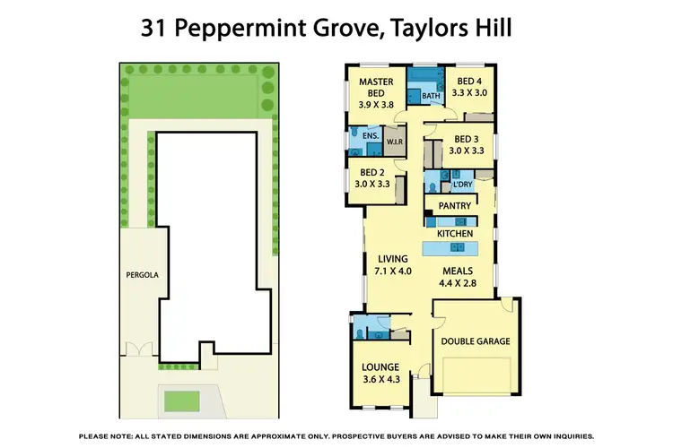 Floorplan of Homely house listing, 31 Peppermint Grove, Taylors Hill VIC 3037