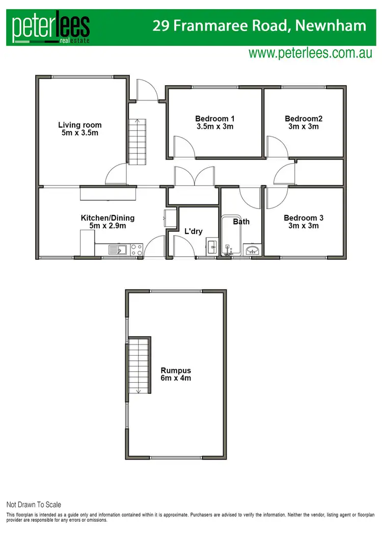 Floorplan of Homely house listing, 29 Franmaree Road, Newnham TAS 7248