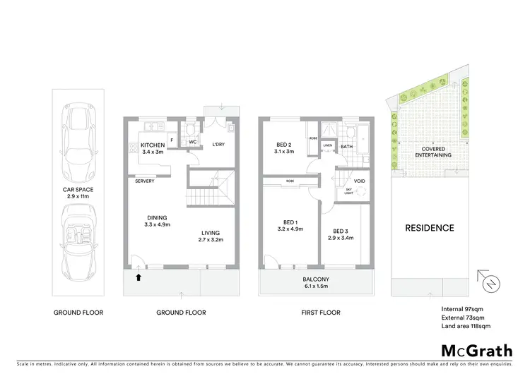 Floorplan of Homely townhouse listing, 37/20 Busaco Road, Marsfield NSW 2122
