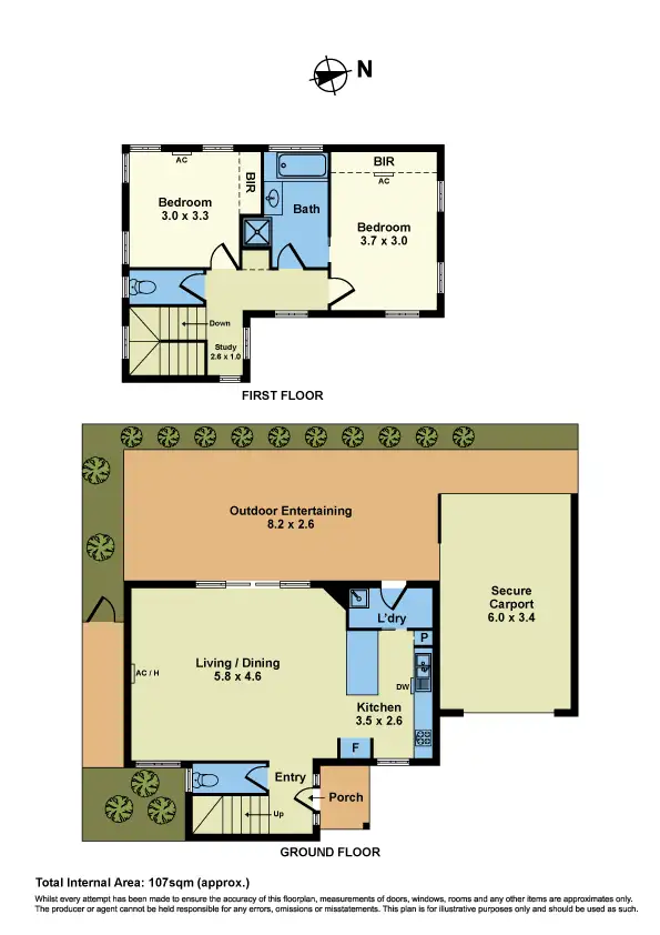 Floorplan of Homely house listing, 20/24 Dongola Road, West Footscray VIC 3012