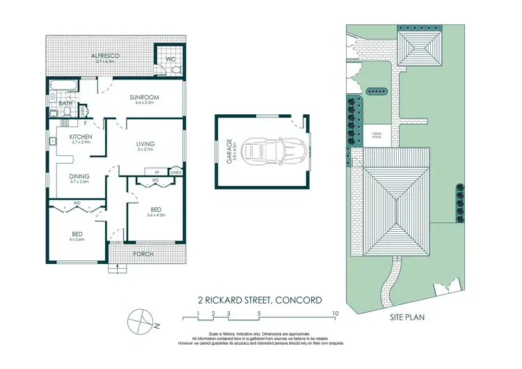 Floorplan of Homely house listing, 2 Rickard Street, Concord NSW 2137