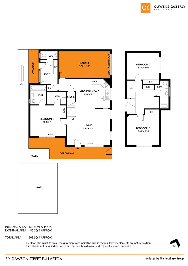 Floorplan of Homely house listing, 3-4 Dawson Street, Fullarton SA 5063