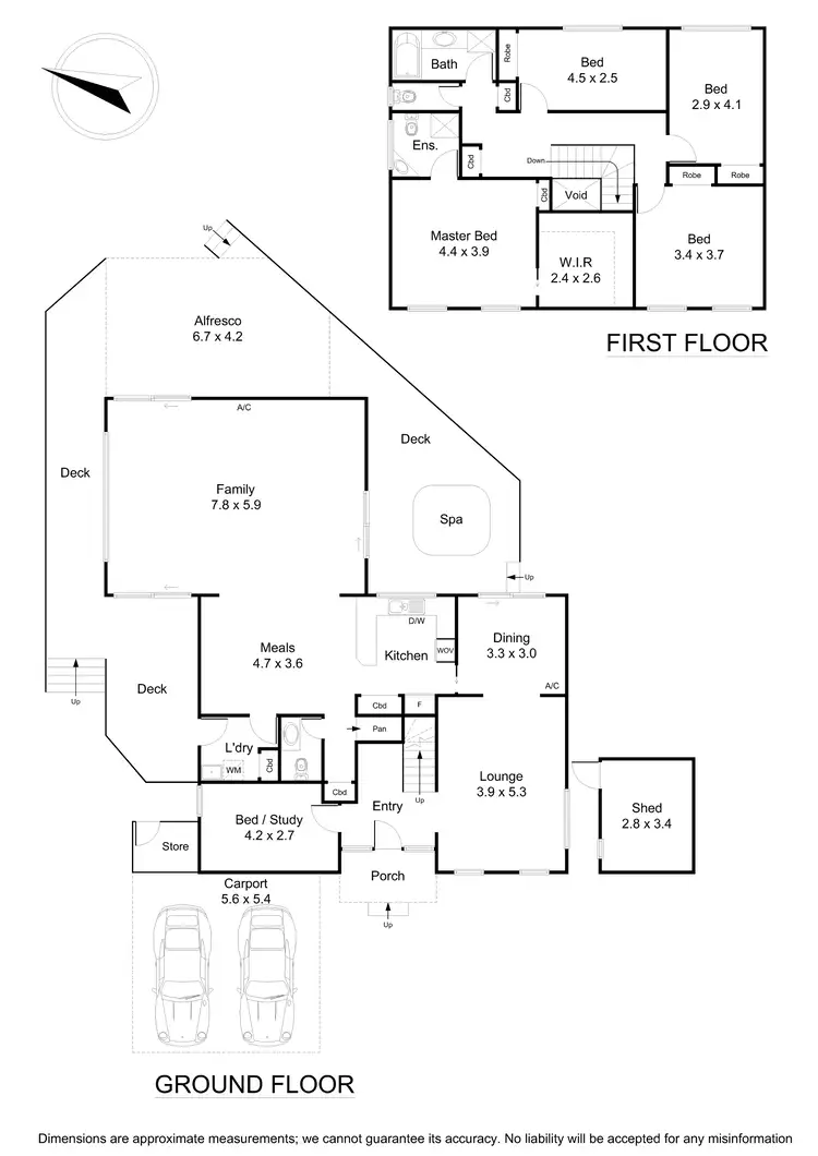 Floorplan of Homely house listing, 49 Wondalea Crescent, Wantirna VIC 3152