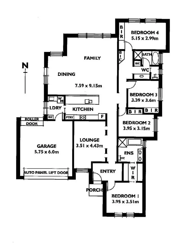 Floorplan of Homely house listing, 38B Tusmore Avenue, Tusmore SA 5065