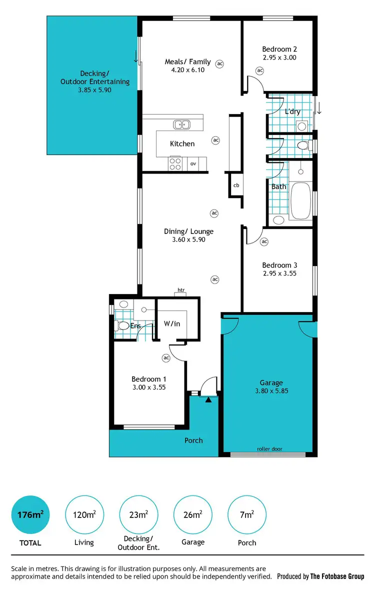 Floorplan of Homely house listing, 4 Lowell Court, Woodcroft SA 5162