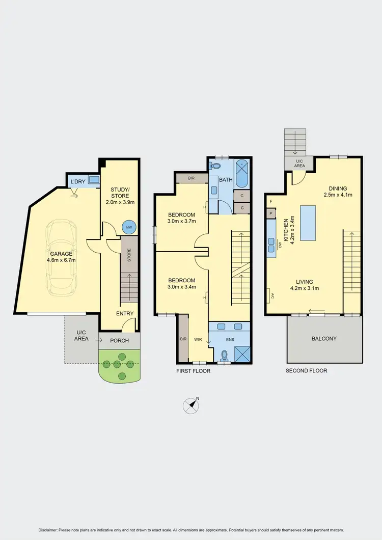 Floorplan of Homely townhouse listing, 8/14 Horizon Drive, Maribyrnong VIC 3032