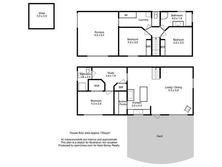 Floorplan of Homely house listing, 31 Pendell Drive, Forcett TAS 7173