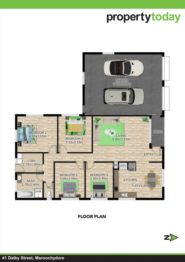Floorplan of Homely house listing, 41 Dalby Street, Maroochydore QLD 4558