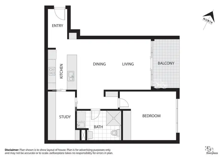 Floorplan of Homely apartment listing, 113/50 Eastlake Parade, Kingston ACT 2604