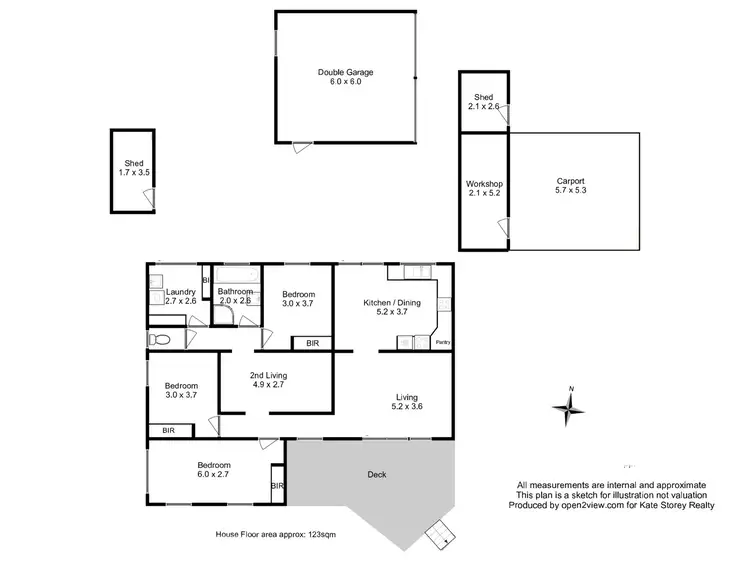 Floorplan of Homely house listing, 162 Carlton Beach Road, Dodges Ferry TAS 7173