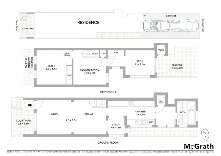 Floorplan of Homely house listing, 259 Palmer Street, Darlinghurst NSW 2010