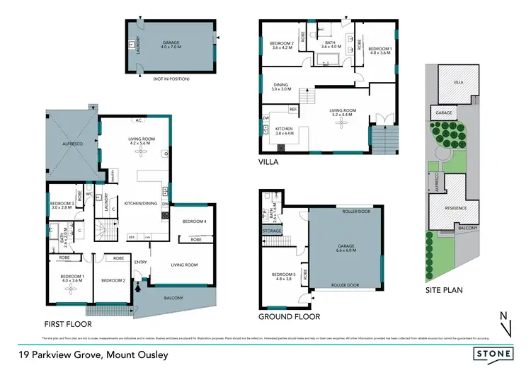 Floorplan of Homely house listing, 19 Parkview Grove, Mount Ousley NSW 2519