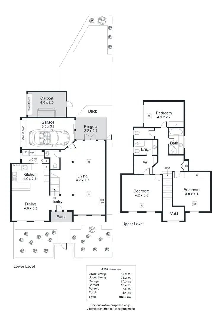 Floorplan of Homely townhouse listing, 1/30 Prosser Avenue, Norwood SA 5067