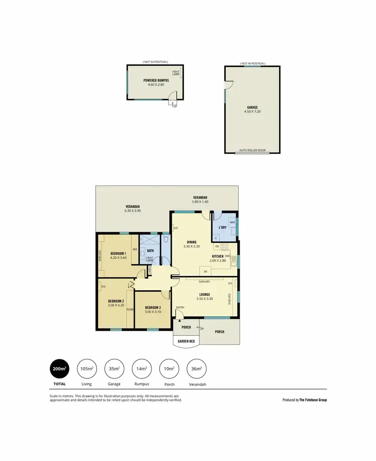 Floorplan of Homely house listing, 3 Pensford Court, Camden Park SA 5038