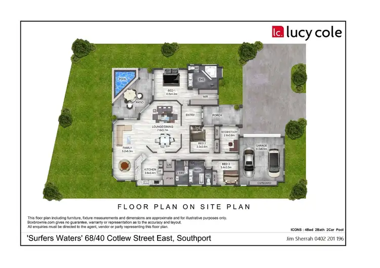 Floorplan of Homely house listing, 68/40 Cotlew Street East, Southport QLD 4215