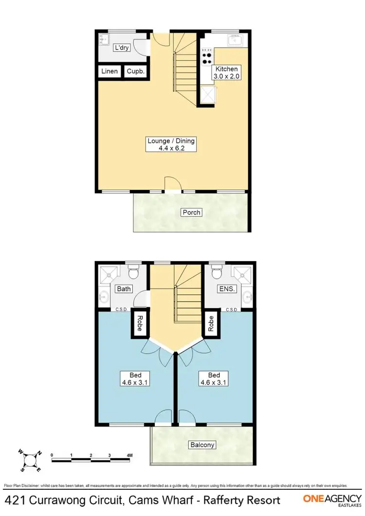 Floorplan of Homely terrace listing, 421 Currawong Circuit, Cams Wharf NSW 2281