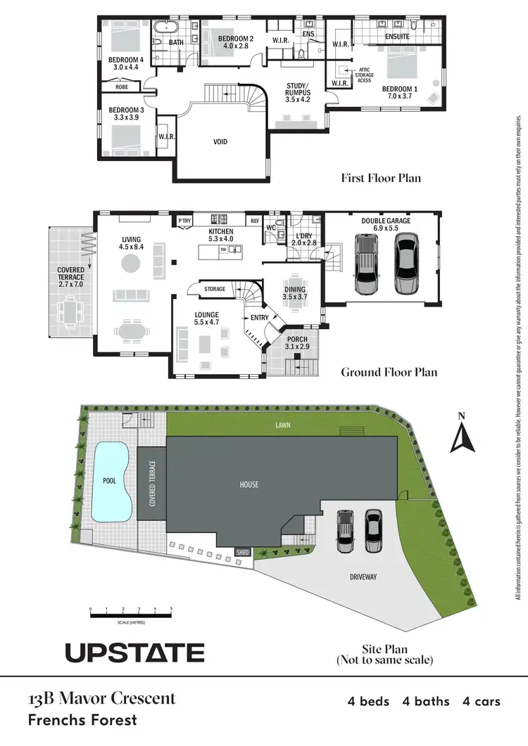 Floorplan of Homely house listing, 13b Mavor Crescent, Frenchs Forest NSW 2086
