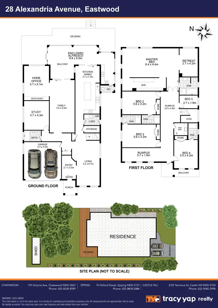 Floorplan of Homely house listing, 28 Alexandria Avenue, Eastwood NSW 2122
