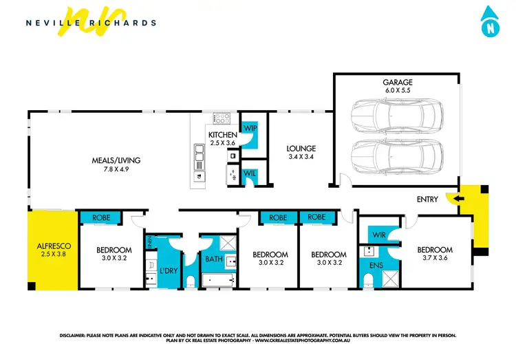 Floorplan of Homely house listing, 58 Thornton Avenue, St Leonards VIC 3223