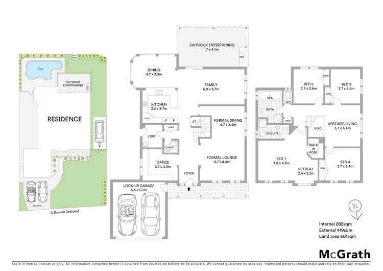 Floorplan of Homely house listing, 20 O'Donnell Crescent, Lisarow NSW 2250