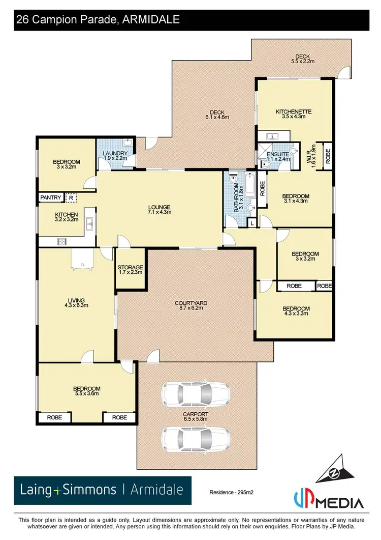 Floorplan of Homely house listing, 26 Campion Parade, Armidale NSW 2350