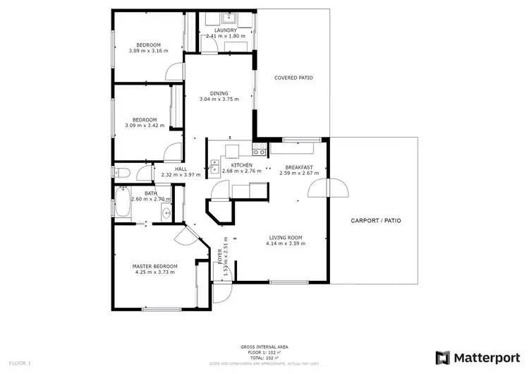 Floorplan of Homely house listing, 62 Phoenix Street, White Rock QLD 4868