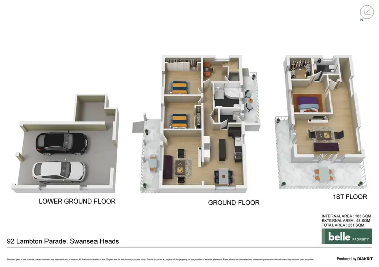 Floorplan of Homely house listing, 92 Lambton Parade, Swansea Heads NSW 2281