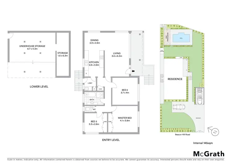 Floorplan of Homely house listing, 46 Beacon Hill Road, Beacon Hill NSW 2100