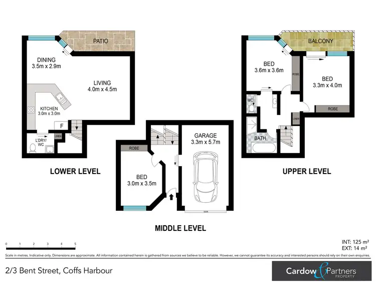 Floorplan of Homely apartment listing, 2/3 Bent Street, Coffs Harbour NSW 2450