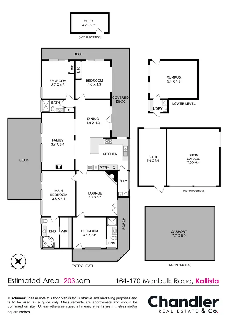 Floorplan of Homely house listing, 164-170 Monbulk Road, Kallista VIC 3791
