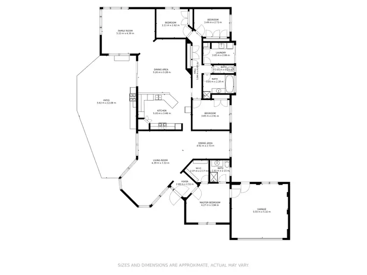 Floorplan of Homely house listing, 1 Kelare Rise, East Albury NSW 2640