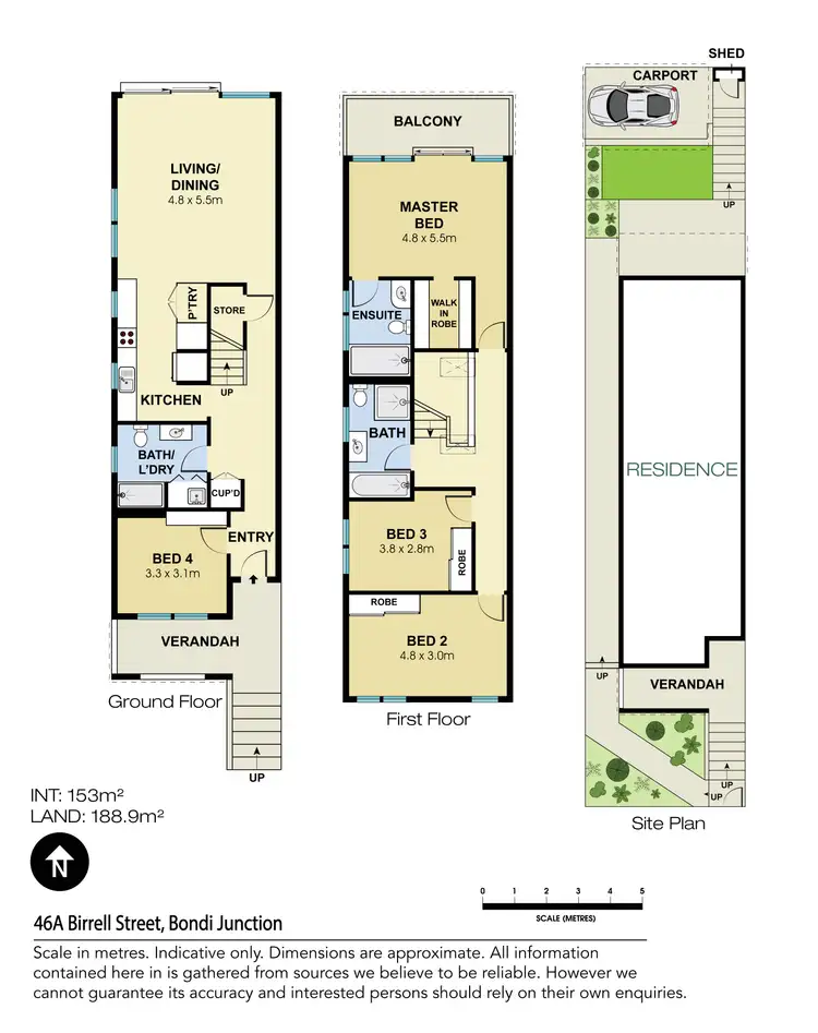 Floorplan of Homely house listing, 46A Birrell Street, Bondi Junction NSW 2022