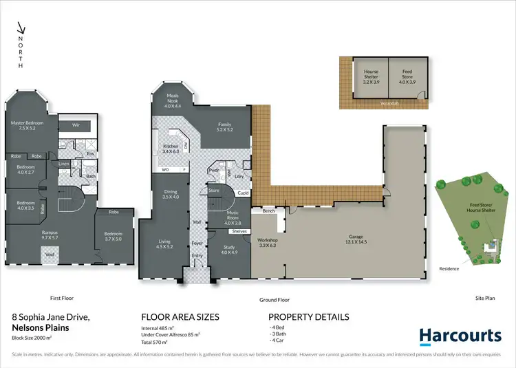 Floorplan of Homely house listing, 8 Sophia Jane Drive, Nelsons Plains NSW 2324