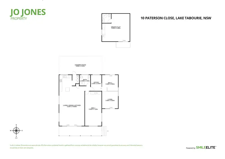 Floorplan of Homely house listing, 10 Paterson Close, Lake Tabourie NSW 2539