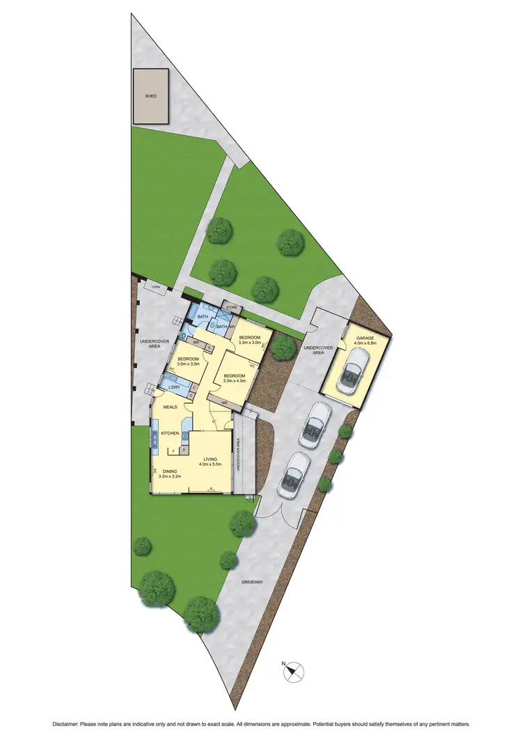 Floorplan of Homely house listing, 12 Titus Court, Reservoir VIC 3073
