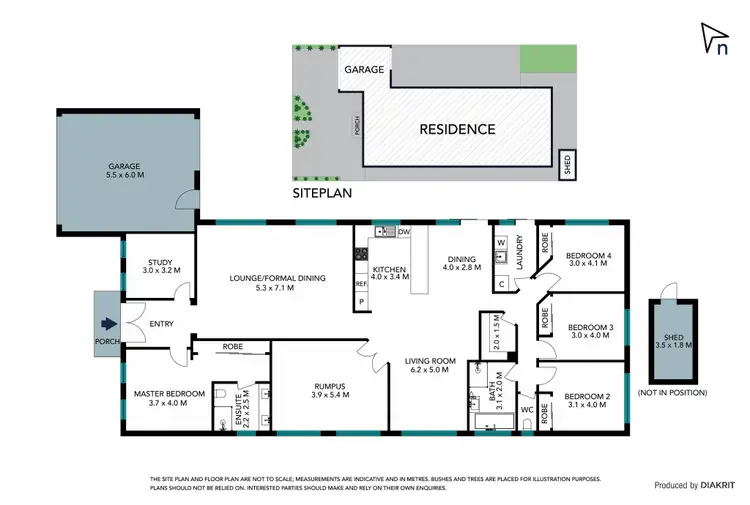 Floorplan of Homely house listing, 57 Parklands Drive, Thomastown VIC 3074