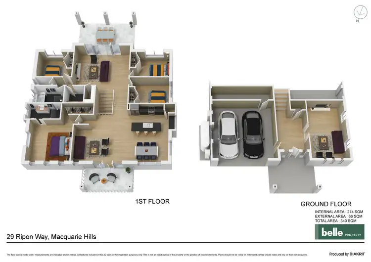 Floorplan of Homely house listing, 29 Ripon Way, Macquarie Hills NSW 2285
