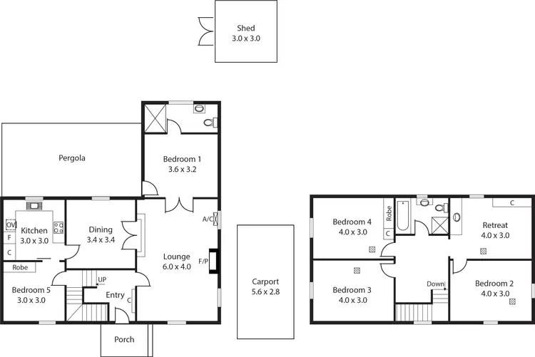 Floorplan of Homely house listing, 575 Glynburn Road, Hazelwood Park SA 5066