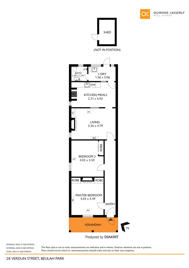Floorplan of Homely house listing, 28 Verdun Street, Beulah Park SA 5067
