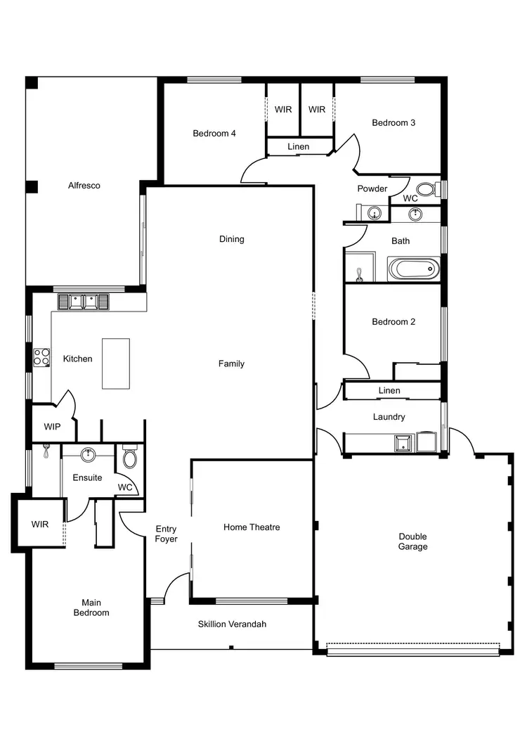 Floorplan of Homely house listing, 16 Ryeland Avenue, Eaton WA 6232