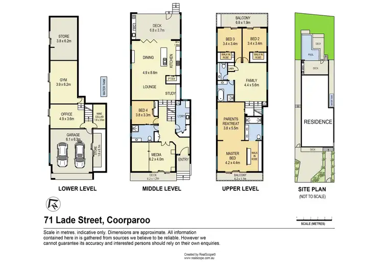 Floorplan of Homely house listing, 71 Lade Street, Coorparoo QLD 4151