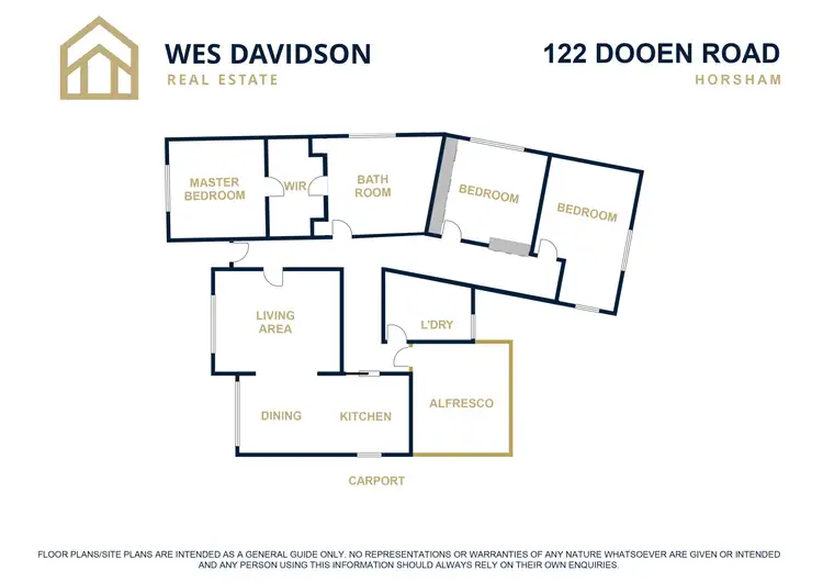 Floorplan of Homely house listing, 122 Dooen Road, Horsham VIC 3400