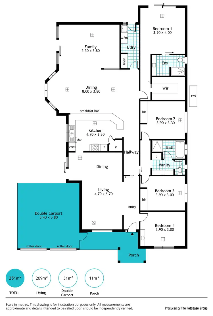 Floorplan of Homely house listing, 21 Islington Drive, Sheidow Park SA 5158