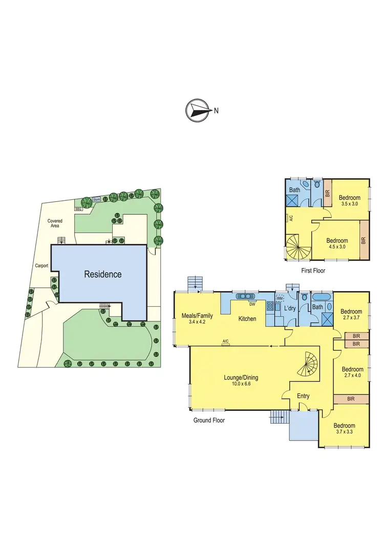 Floorplan of Homely house listing, 30 Ledbury Crescent, Bundoora VIC 3083