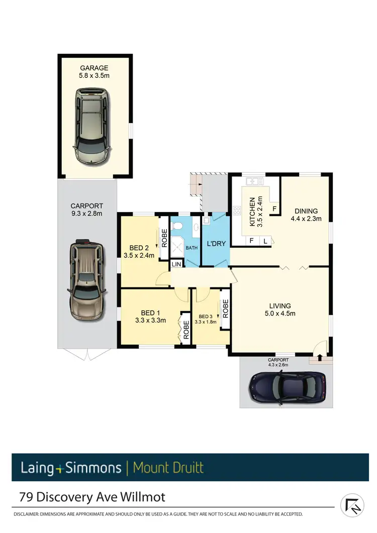 Floorplan of Homely house listing, 79 Discovery Avenue, Willmot NSW 2770
