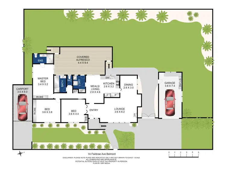 Floorplan of Homely house listing, 1A Fairbrae Avenue, Belmont VIC 3216