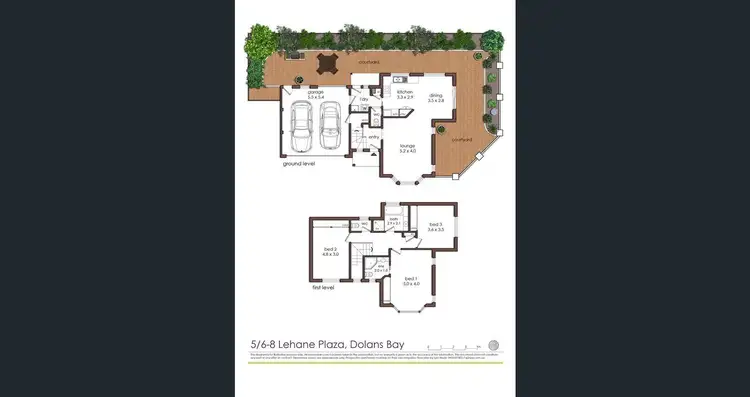 Floorplan of Homely townhouse listing, 5/6-8 Lehane Plaza, Dolans Bay NSW 2229